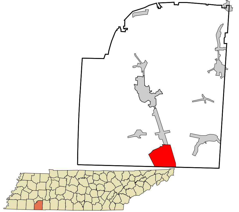 Locator map of Guys
