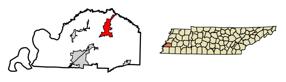 Map of Covington