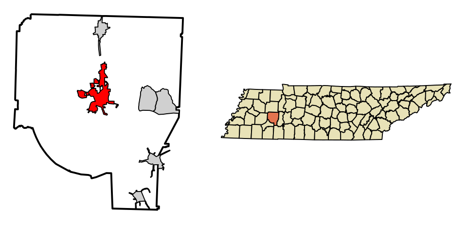 Locator map of Lexington