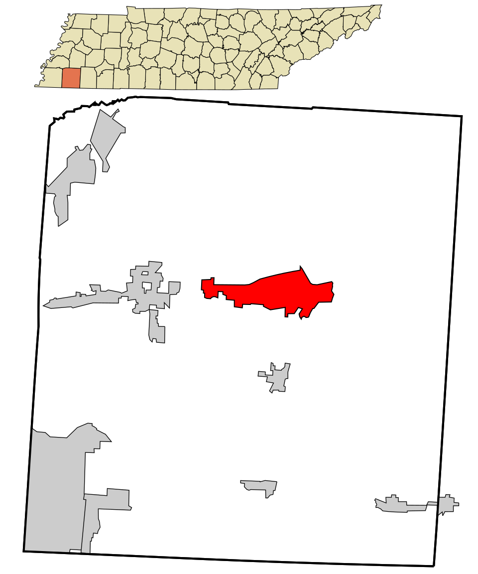 Locator map of Somerville