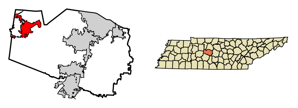 Map of Fairview