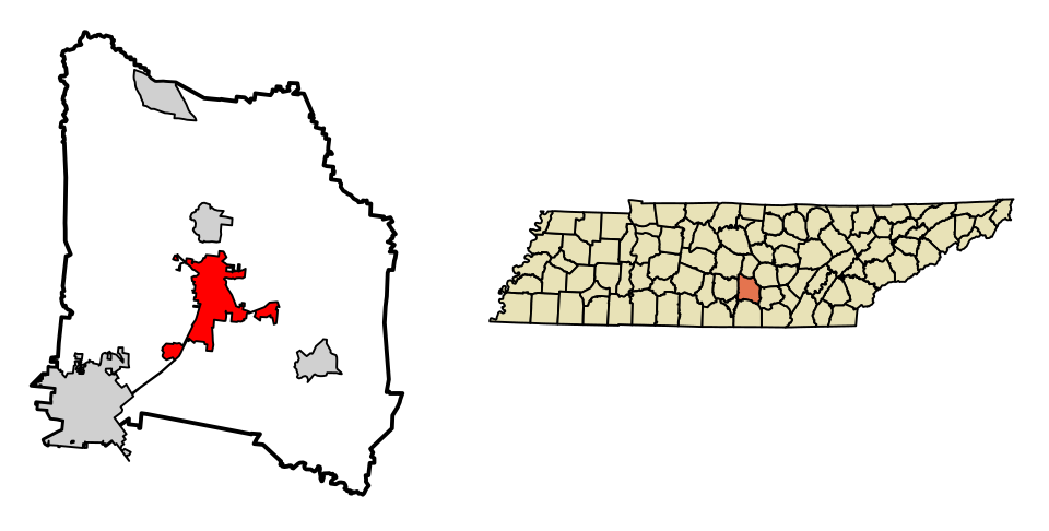 Locator map of Manchester