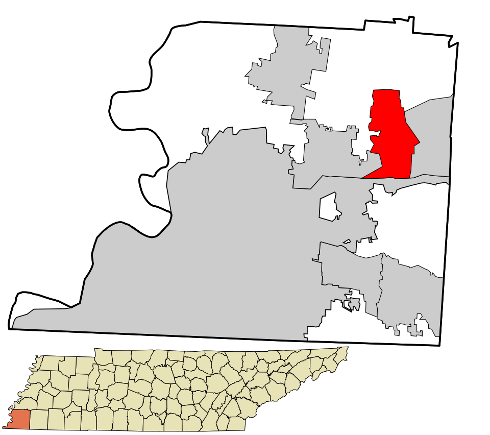 Locator map of Lakeland