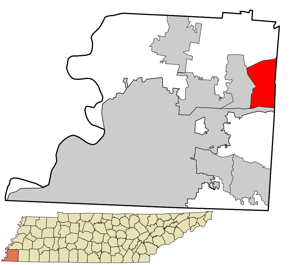 Locator map of Arlington