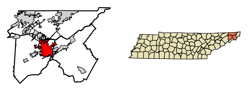 Locator map of Johnson