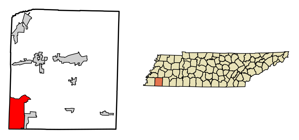 Map of Piperton