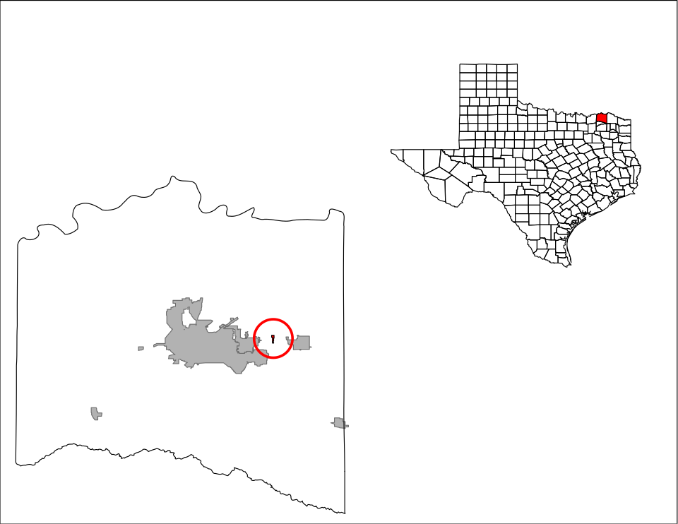Locator map of Sun Valley