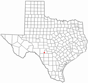 Locator map of Camp Wood