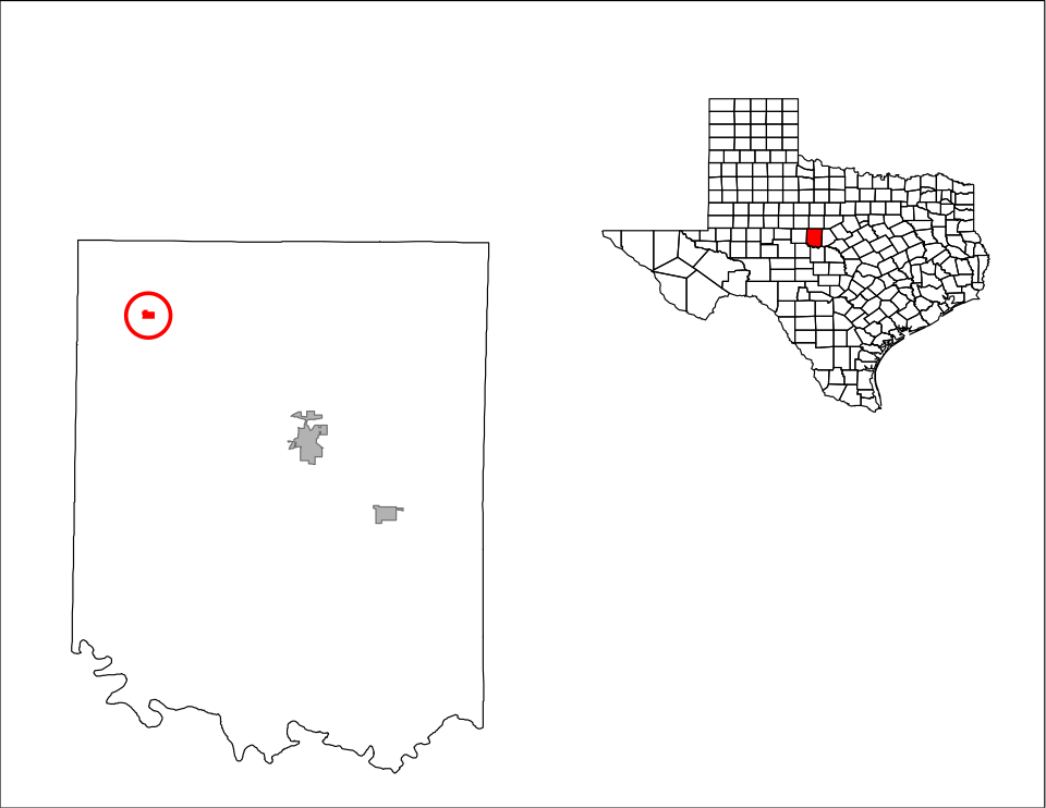 Locator map of Novice