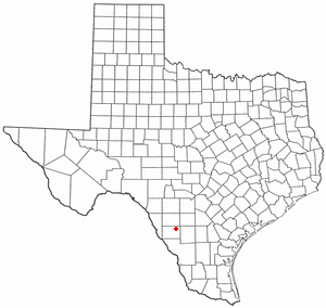 Locator map of Big Wells