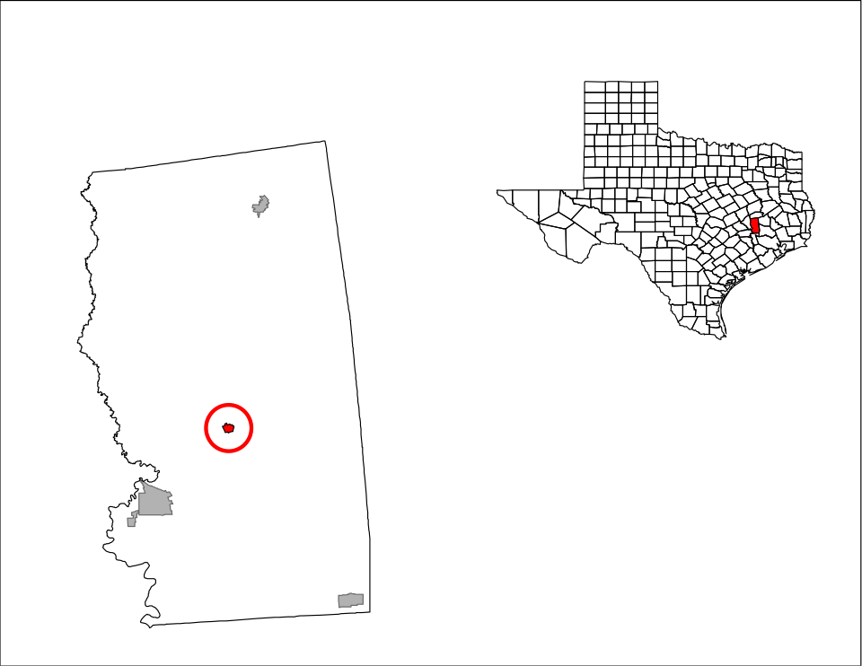 Locator map of Anderson