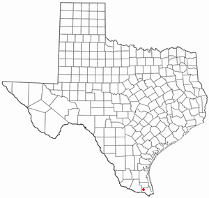 Locator map of Palm Valley