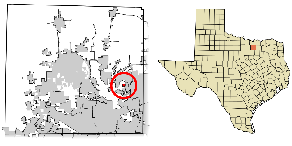 Locator map of Hackberry