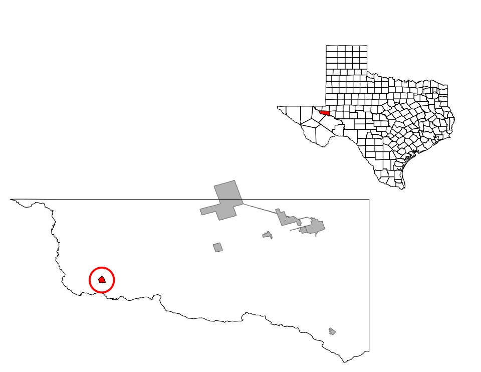 Locator map of Barstow