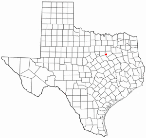 Locator map of Maypearl
