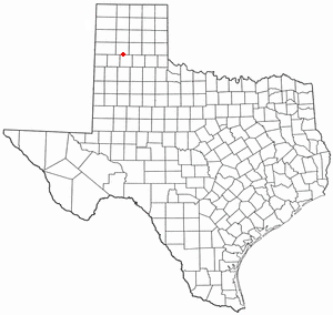 Locator map of Happy