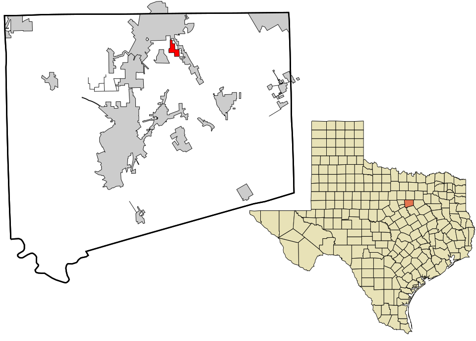 Locator map of Briaroaks