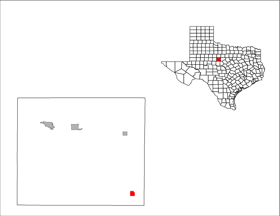Locator map of Cross Plains