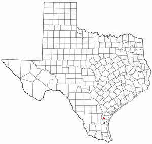 Locator map of Driscoll