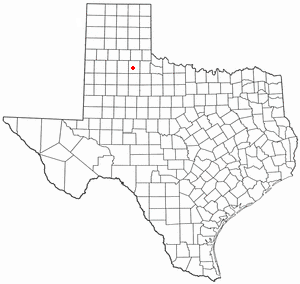 Locator map of Matador