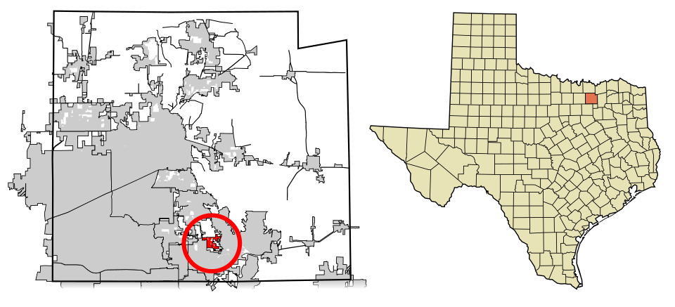 Locator map of St. Paul