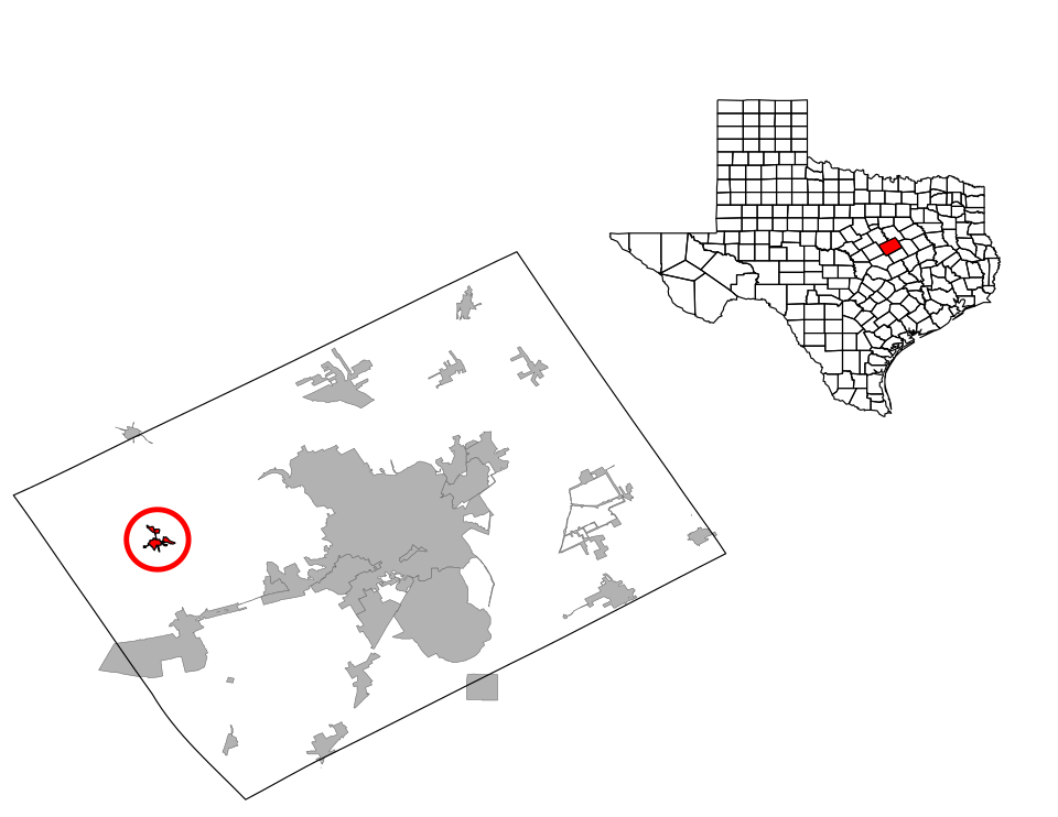 Locator map of Crawford