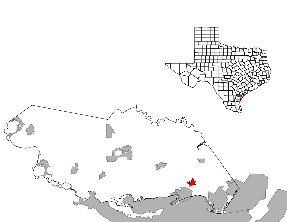 Locator map of Gregory