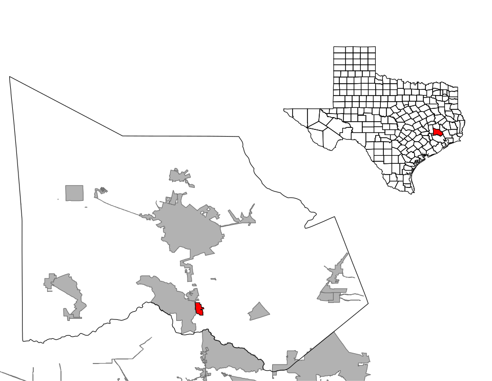 Map of Oak Ridge North