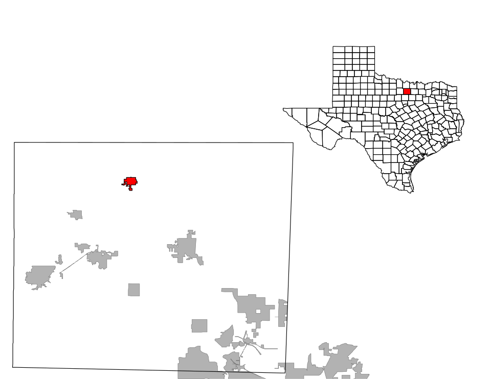 Locator map of Alvord