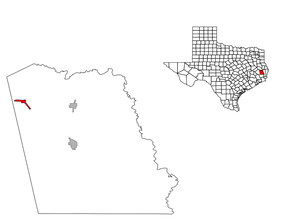 Locator map of Chester