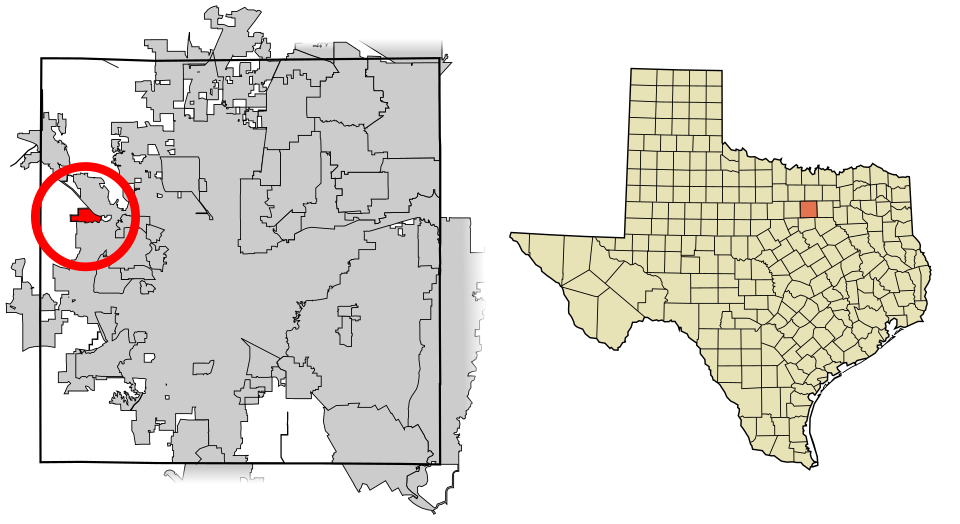 Locator map of Lakeside