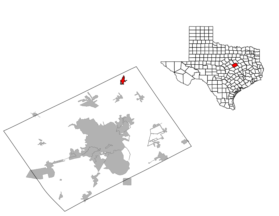 Locator map of West