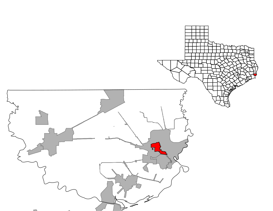 Locator map of Pinehurst