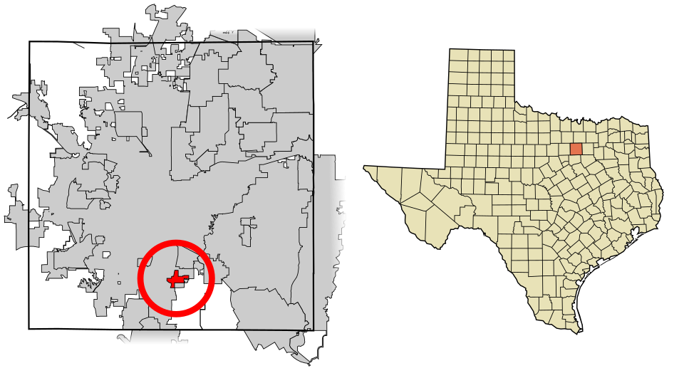 Map of Everman