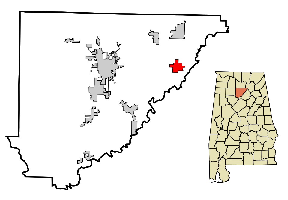 Locator map of Holly Pond