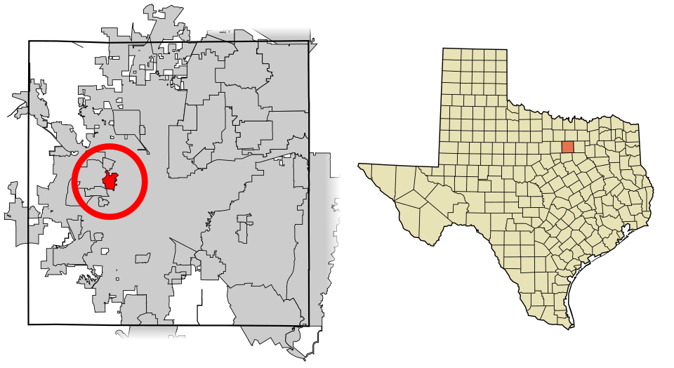 Locator map of River Oaks