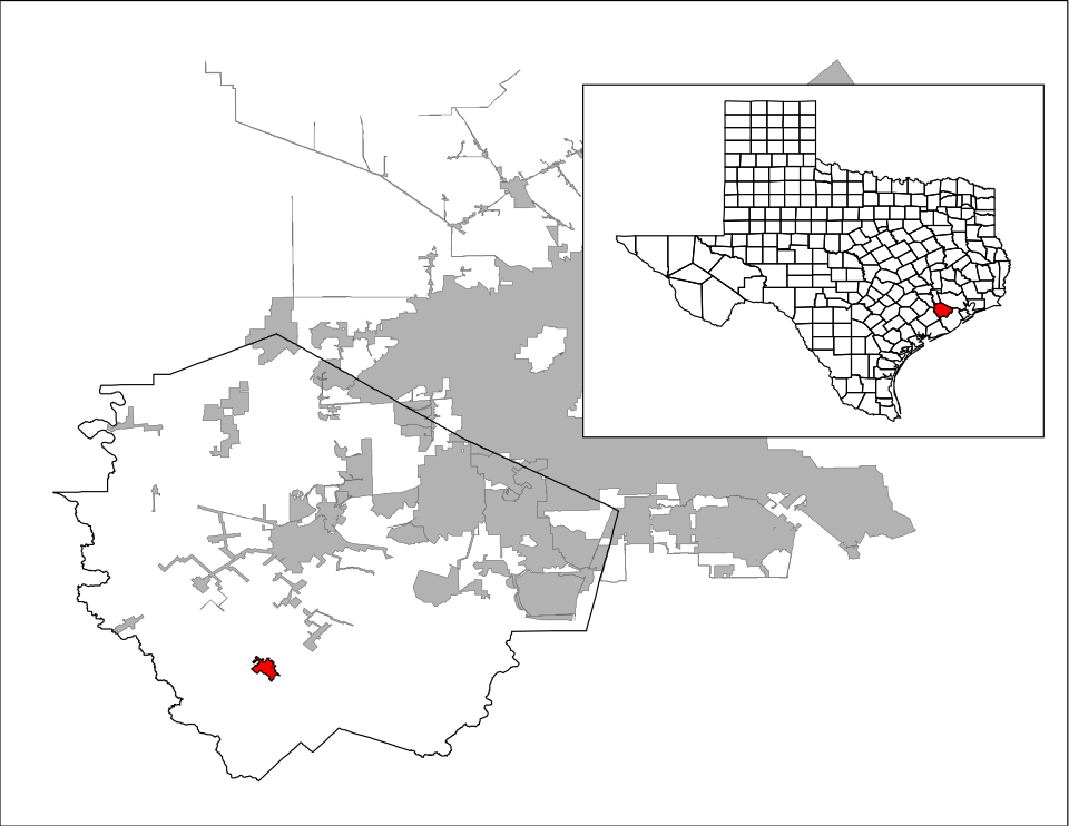 Map of Needville