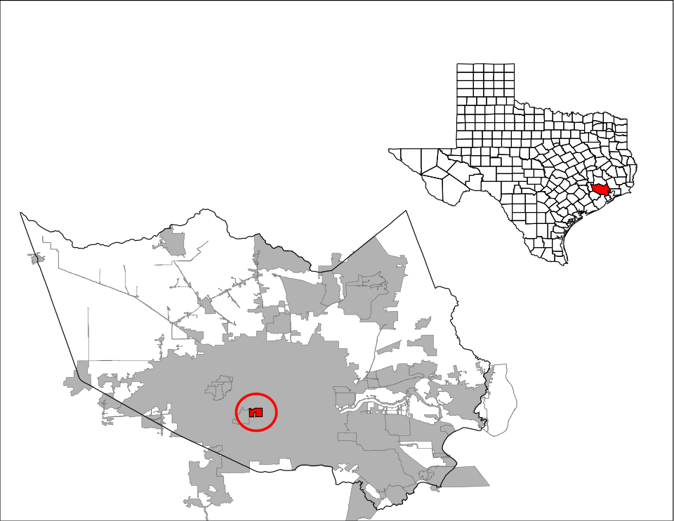 Map of West University Place