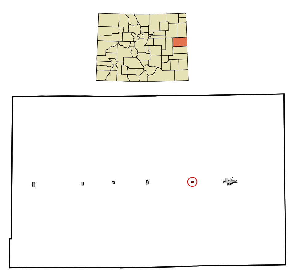 Locator map of Bethune