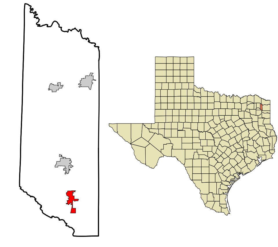 Locator map of Lone Star