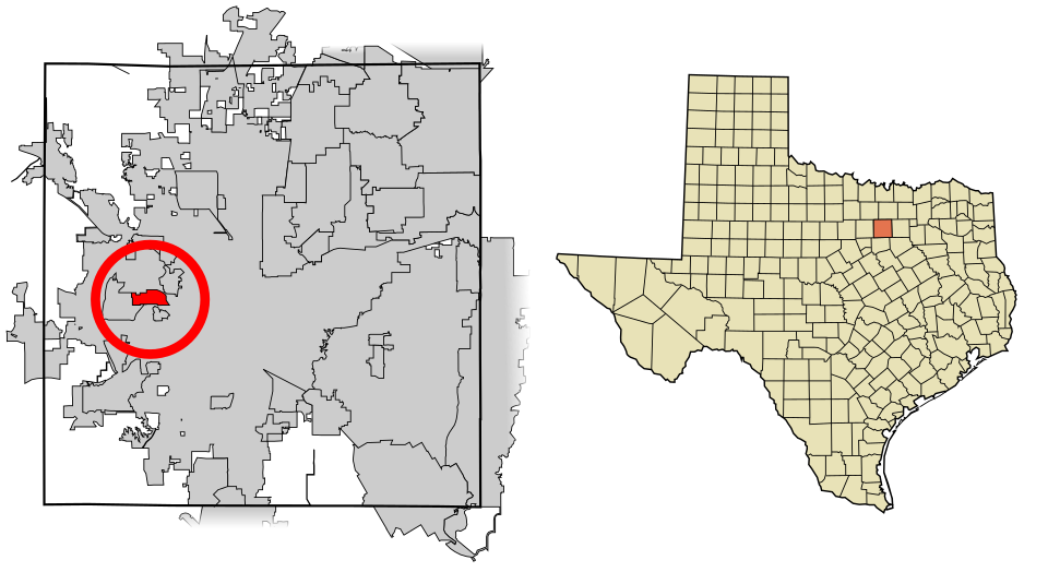 Locator map of Westworth