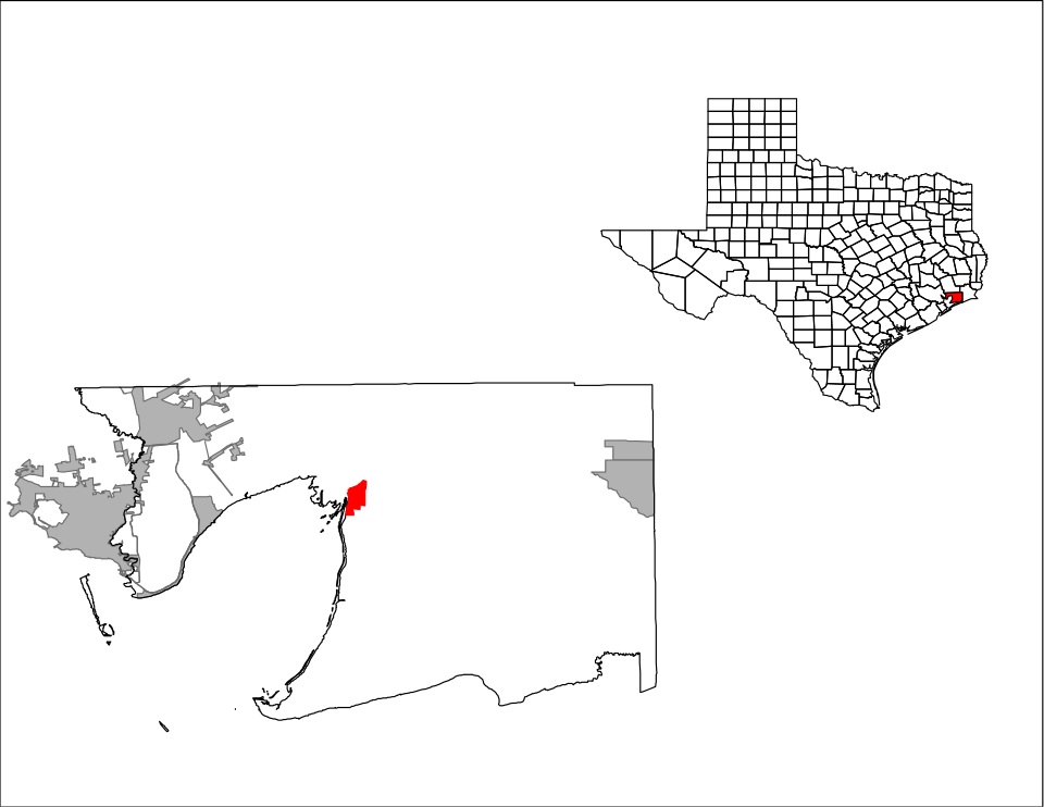 Locator map of Anahuac