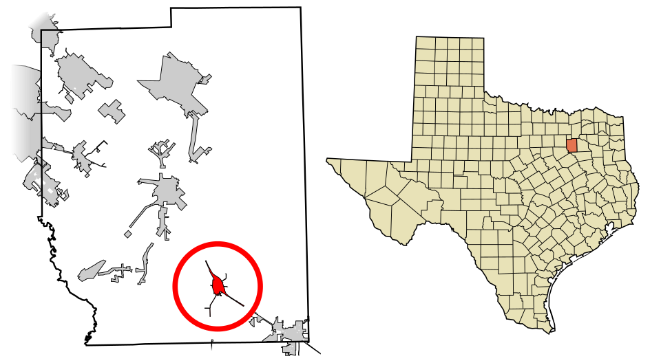Locator map of Kemp