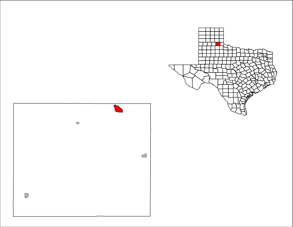 Locator map of Memphis