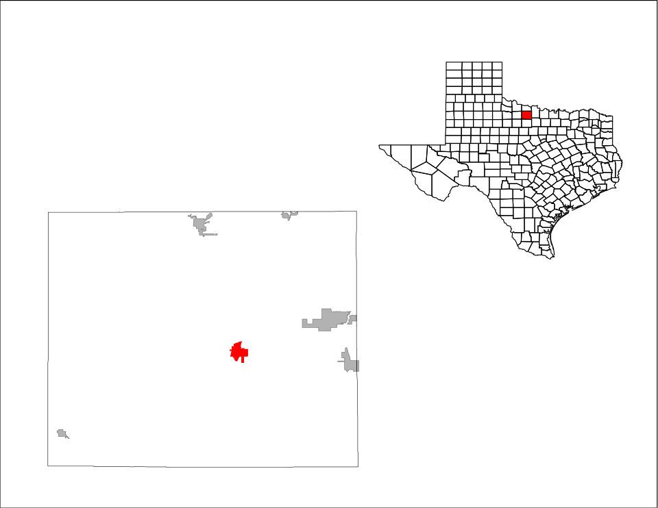 Locator map of Archer
