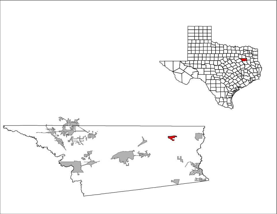 Locator map of Brownsboro