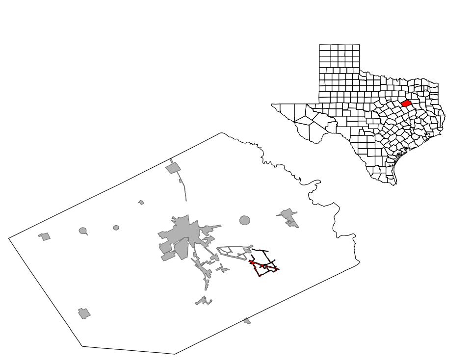 Locator map of Eureka