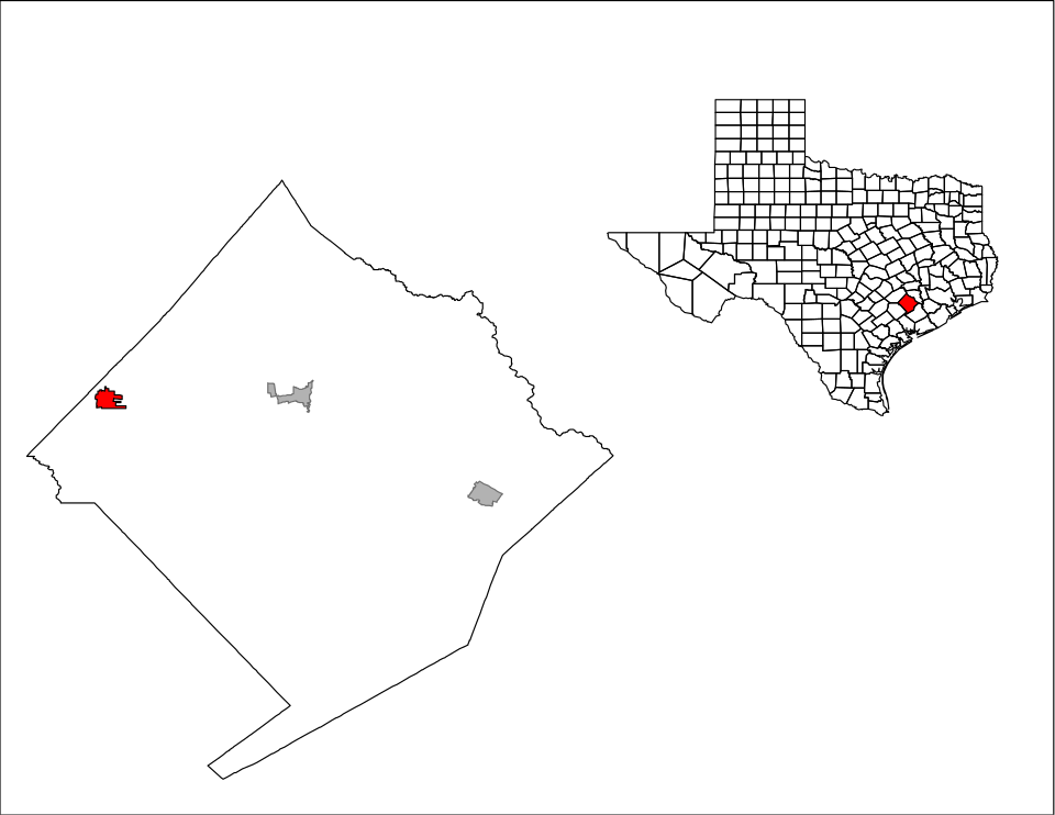 Locator map of Weimar