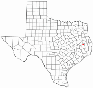Locator map of Corrigan