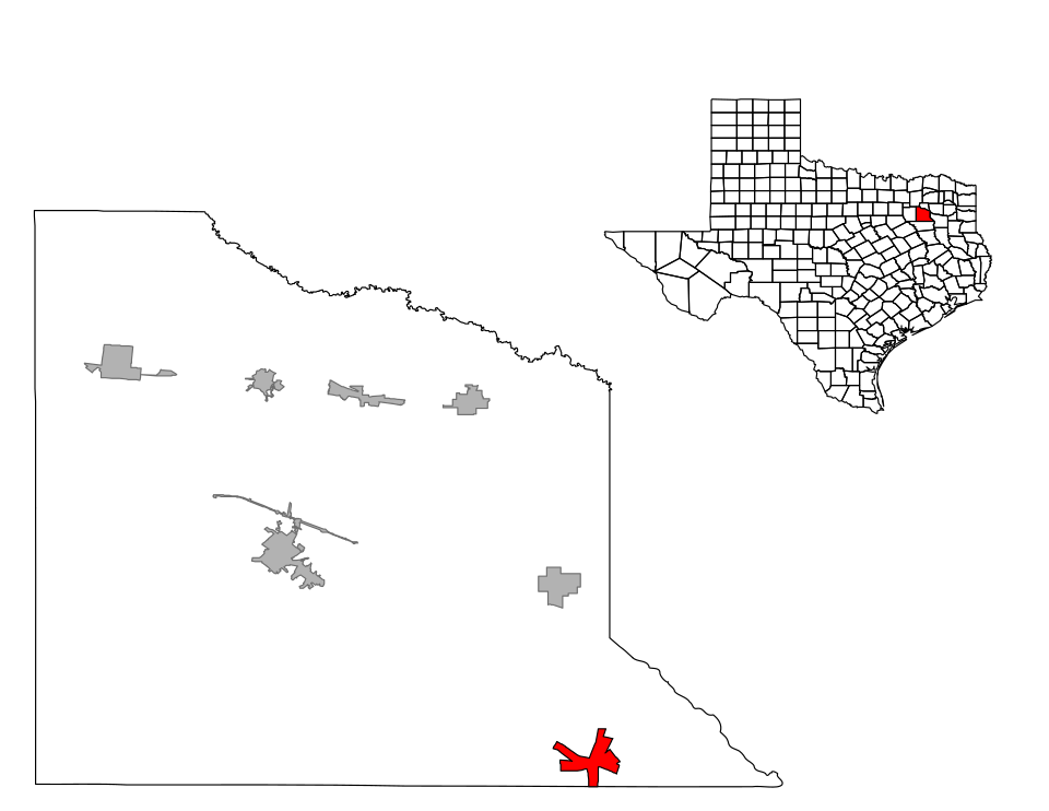 Locator map of Edom